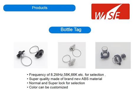 eas rf/am wine bottle tag|Liquor Store Wine Bottle Adjustable Strap AM / RF Security Tag.